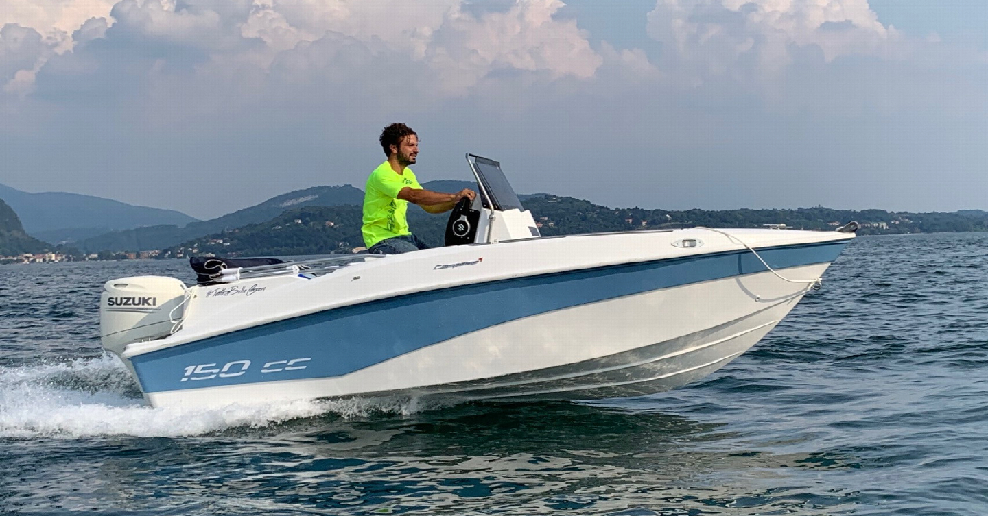 Rental COMPASS BOAT COMPASS 150 5 pax in Verbania